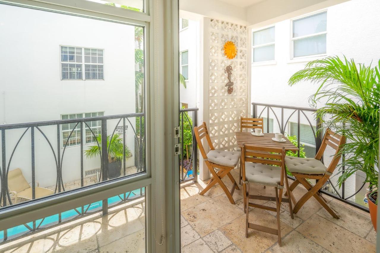 Fountain Condo 2 Story Pool Bbq Balcony Miami Beach Eksteriør bilde